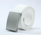 Spot 18-color candy trend fashion new men's and women's pants belt canvas belt men's belt wholesale
