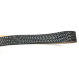 Fashion women's woven pattern PU leather pin buckle belt, casual and versatile decorative skirt women's belt manufacturer