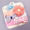 Four-leaf flower / hairband four piece set