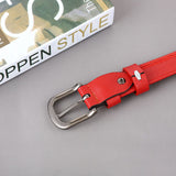 Stall source of goods 2.5cm women's plastic injection needle buckle belt fashion simple trend manufacturers wholesale in stock