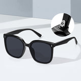 2023 new sunglasses Douyin same style Korean version of sunglasses fashion street shooting rice nail sunglasses net red glasses female