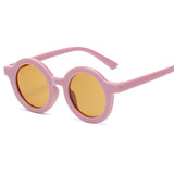 2021 summer UV protection children's sunglasses retro boys and girls sunglasses children comfortable travel glasses