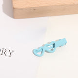 Fiona Sit with the same candy-colored love hair clip bangs clip duckbill clip hair clip side clip hair accessories wholesale