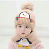 Penguin suit (hat + scarf) [khaki] / one size