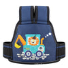Navy blue excavator lion