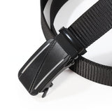 boys Casual Automatic Buckle Belt Toothless Canvas Belt Free Punch Lazy Belt Cross-border Wholesale Supply