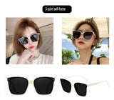 2022 new Korean version of gm sunglasses for men and women net red with the same style GM sunshade sunglasses anti-ultraviolet large frame sunglasses