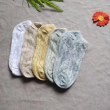 Children's socks summer thin mesh hole socks cotton boys and girls baby socks baby boat socks clearance