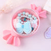 Light blue bow 5-piece set (including box)