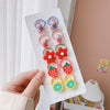 11# cat hyuna flower plush hairband 10 pieces opp bag