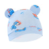 Blue dinosaur single hat with blue background