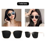 2022 new Korean version of gm sunglasses for men and women net red with the same style GM sunshade sunglasses anti-ultraviolet large frame sunglasses