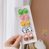 1# frog panda plush hairband 10-piece set opp bag