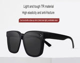 Set of mirror sunglasses with the same style of polarized sunglasses for men and women can set myopia glasses one mirror two with tide sunglasses summer sun protection