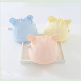 Boneless tire hat baby hat summer thin section 0-3 months newborn care cute men and women baby hat spring and autumn 6