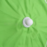 (Factory Custom) 8 Rib Polyester with Vented Cap Turning Beach Umbrella