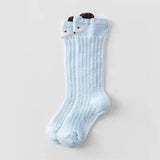 Baby anti-mosquito socks male and female baby stockings summer thin newborn cotton socks cute breathable mesh air-conditioning socks
