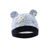 No. 1 navy blue rim blue bottom bear single hat