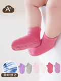 Amazon non-slip glue children's socks spring, summer and autumn children's socks baby socks boys boat socks children's socks