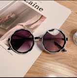 2-8 years old baby sunglasses Korean version trend boys and girls sunglasses flower trend sunglasses UV protection