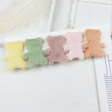 Children's cartoon plush hairpin cute animal duckbill clip bangs broken hair edge clip baby hairpin clip hair accessories