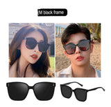 2022 new Korean version of gm sunglasses for men and women net red with the same style GM sunshade sunglasses anti-ultraviolet large frame sunglasses