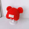 Korean double ball [red] / one size