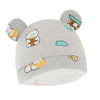 Gray bottom bear hat