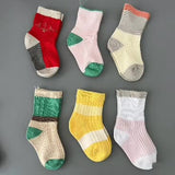 Good cotton baby socks for pregnant and baby shop small gift medium tube socks spring and autumn winter mid-waist cotton spot multi-color