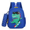 Skateboard dinosaur-royal blue