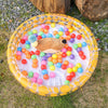 Orange double round pool 90cm
