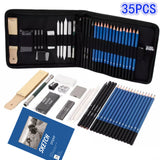 35 Pieces Sketch Pencil Set HB Sketch Pencil Kit Art Painting Pen Custom Pencil Set Manufacturer
