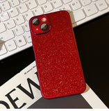 Applicable to iPhone14Pro mobile phone case Internet celebrity style starry powder Apple 14ProMAX comes with lens film