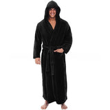 2020 European and American Amazon hot style autumn and winter large size super lengthened bathrobe long-sleeved nightgown a large number of spot