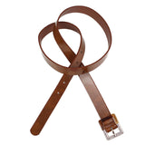 BSCI retro pin buckle decorative dress belt Girl's fashion trend belt business women's pu belt