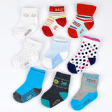 Four seasons multi-color children's socks independent cardboard packaging baby socks Taobao gift baby socks foreign trade children's socks