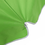 (Factory Custom) 8 Rib Polyester with Vented Cap Turning Beach Umbrella