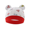 Red edge ice cream hat