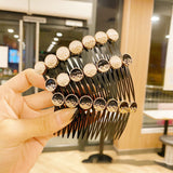 Adult bangs comb with teeth anti-slip hair comb broken hair finishing hair accessories all-match temperament hairpin hairpin girl headgear