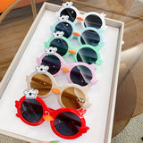Children's cartoon glasses boys and girls cute little cute duck sunglasses baby summer outing anti-ultraviolet sunglasses tide