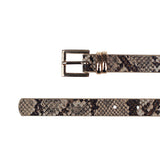 BSCI Belt Factory Girl's Snake Pattern Belt Fashion Versatile Jeans Decorative Dress
