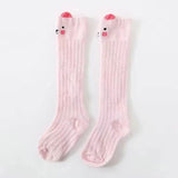 Baby anti-mosquito socks male and female baby stockings summer thin newborn cotton socks cute breathable mesh air-conditioning socks