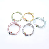 Ins love hair ring Korean small fresh handmade hair rope tie hair rubber band head rope female net red leather ring elastic