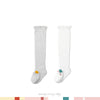 White and gray [summer thin version] two pairs / size s [recommended foot length 8-10cm] 0-6 months