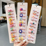 Children's hairpin new style little girl small hairpin girl cute duckbill hairpin less baby hairpin bangs clip wholesale