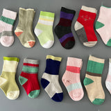 Good cotton baby socks for pregnant and baby shop small gift medium tube socks spring and autumn winter mid-waist cotton spot multi-color