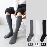 High socks men's stockings cotton mid-tube spring and autumn thickened black business stockings men's deodorant calf socks
