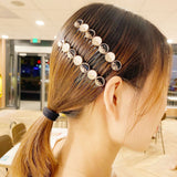 Adult bangs comb with teeth anti-slip hair comb broken hair finishing hair accessories all-match temperament hairpin hairpin girl headgear