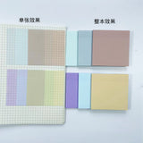 Yuede Morandi color transparent sticky stickers eye color index stickers PET indicator label sticky stickers spot wholesale