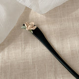 Antique Wooden Hairpin New Chinese Style Cool Hairpin Simple Temperament Modern Daily Retro Cheongsam Hairpin Wholesale